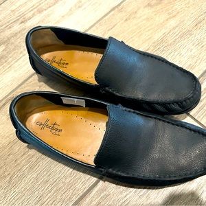Clarks Black Mocassins
